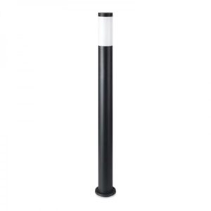 Paletto in Acciaio 110cm E27 Nero IP44